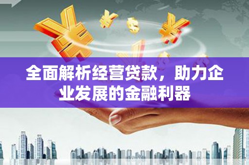 繁昌全面解析经营贷款，助力企业发展的金融利器