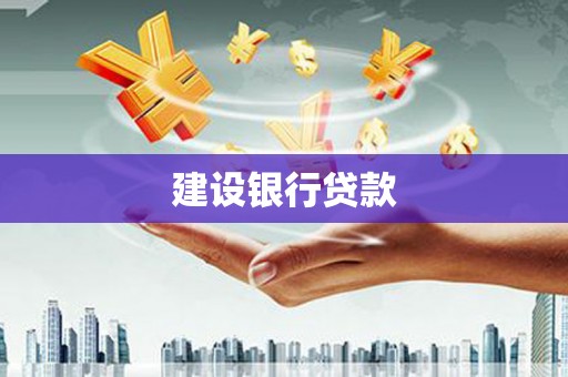 繁昌建设银行贷款