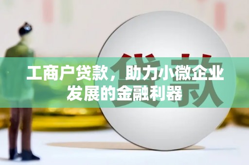 繁昌工商户贷款，助力小微企业发展的金融利器