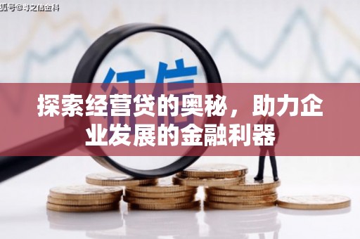 繁昌探索经营贷的奥秘，助力企业发展的金融利器