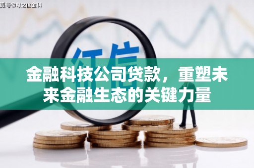 繁昌金融科技公司贷款，重塑未来金融生态的关键力量
