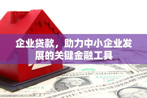 繁昌企业贷款，助力中小企业发展的关键金融工具