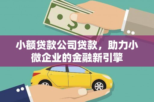 繁昌小额贷款公司贷款，助力小微企业的金融新引擎