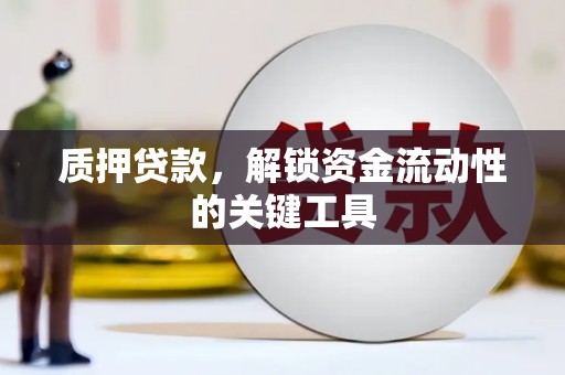 繁昌质押贷款，解锁资金流动性的关键工具