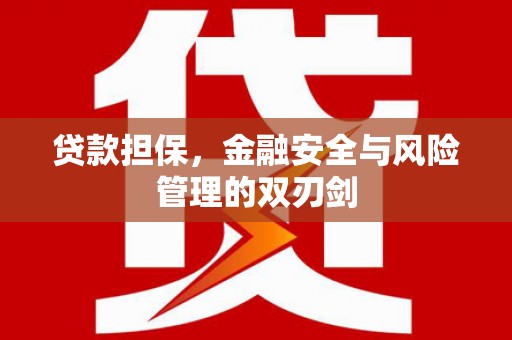 繁昌贷款担保，金融安全与风险管理的双刃剑
