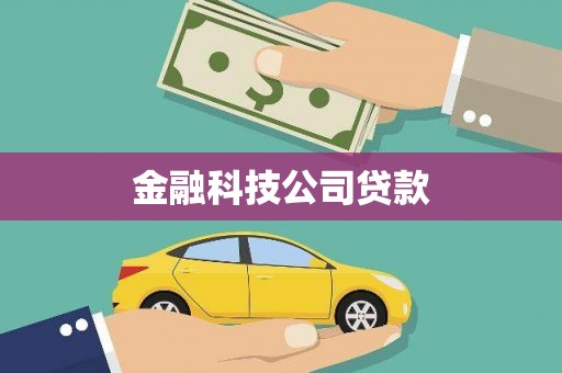 繁昌金融科技公司贷款