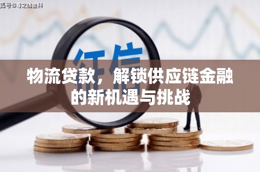 繁昌物流贷款，解锁供应链金融的新机遇与挑战
