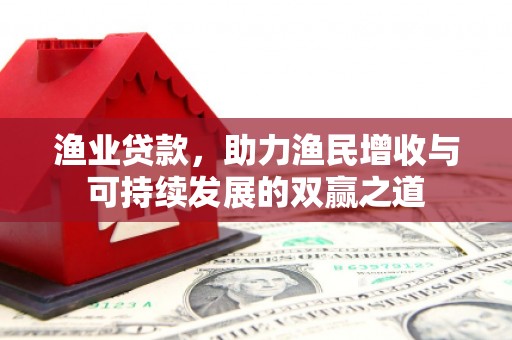 繁昌渔业贷款，助力渔民增收与可持续发展的双赢之道