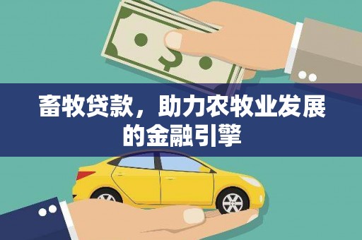 繁昌畜牧贷款，助力农牧业发展的金融引擎
