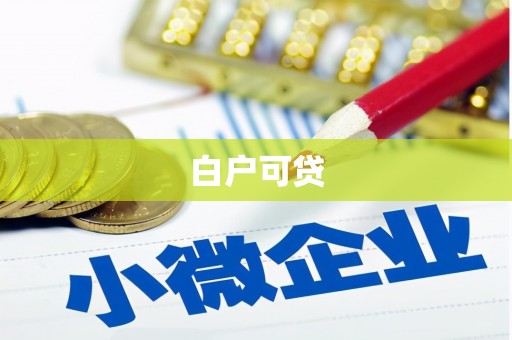 繁昌白户可贷