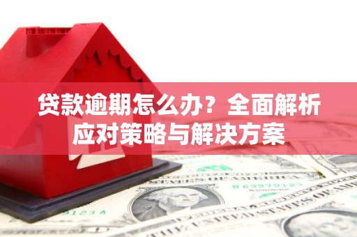 繁昌贷款逾期怎么办？全面解析应对策略与解决方案
