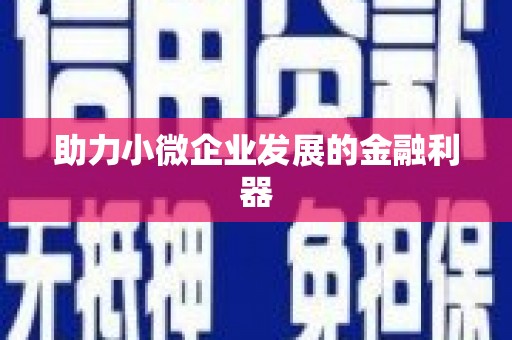 繁昌助力小微企业发展的金融利器