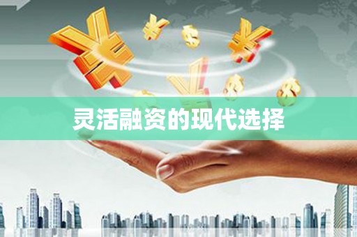 繁昌灵活融资的现代选择