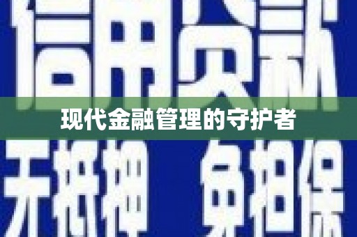 繁昌现代金融管理的守护者